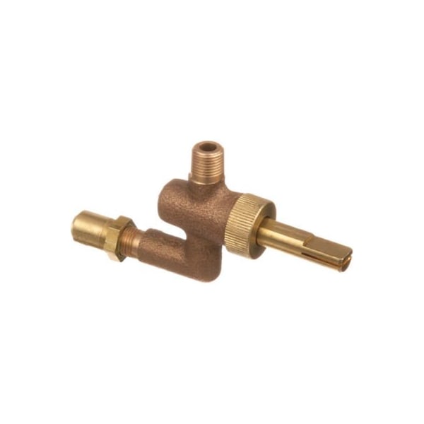 Allpoints 52-1051 Top Burner Valve; 1/8" Gas In; 3/8"-27 Gas Out